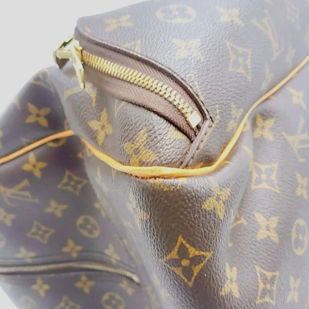 LOUIS VUITTON Authentic Brown Monogram Canvas Boston Bag - Picture 5 of 16